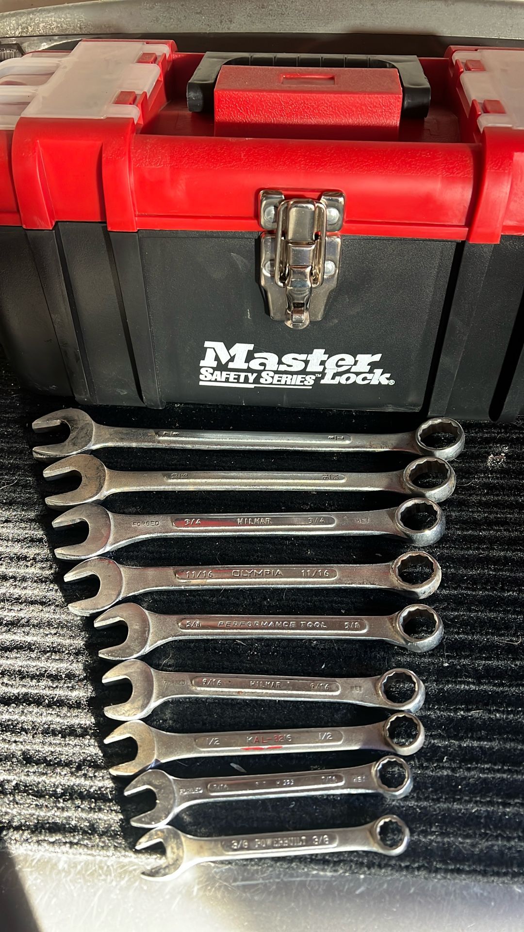 Wrenches,Tool box