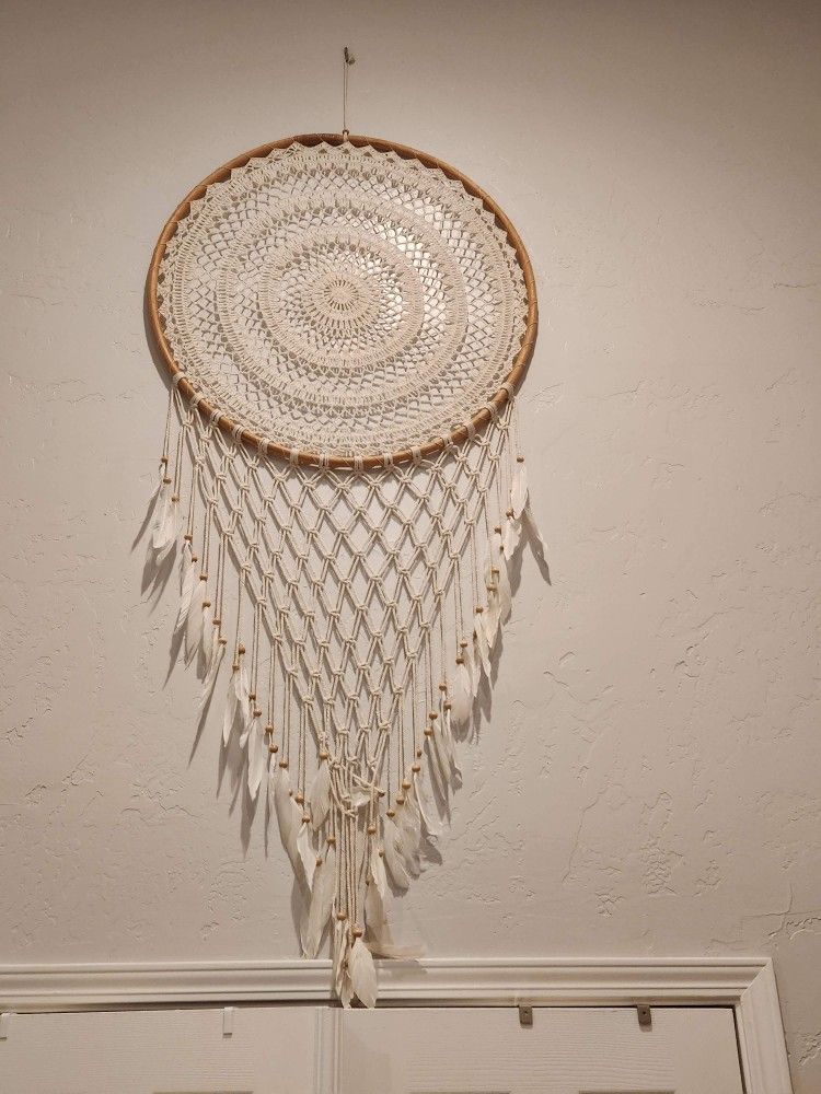 Wall Decor, Dream Catcher, Macrame 
