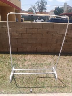 CLOTHING RACK    PICK UP. ONLY