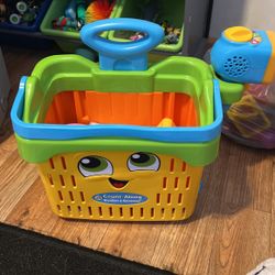 Leap Frog Count Along Basket And Scanner 