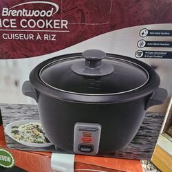 BRENTWOOD 4 CUP RICE COOKER