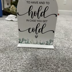 Wedding Sign 