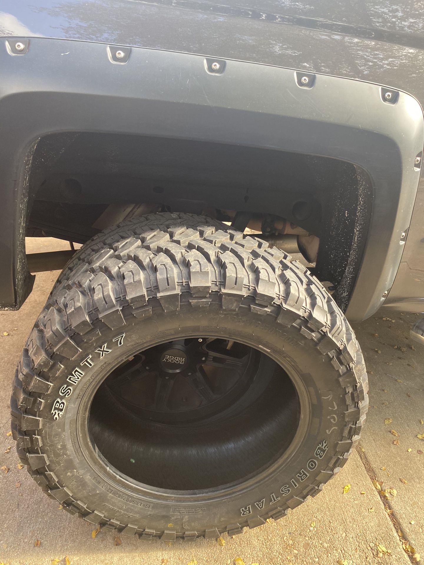 35x13.50R20 tires (2) almost new