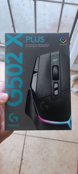 Logitech G502 X Plus Wireless Gaming Mouse - Black