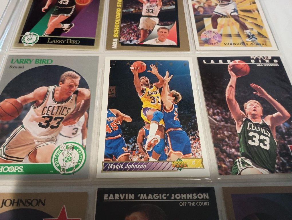 Basketball Sports Cards Michael Jordan Larry Bird Reggie Miller