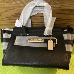 Coach Swagger 26 Black Color 