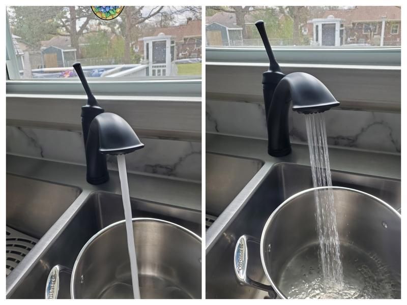 Glacier Bay Pull Out Kitchen Faucet Matte Black