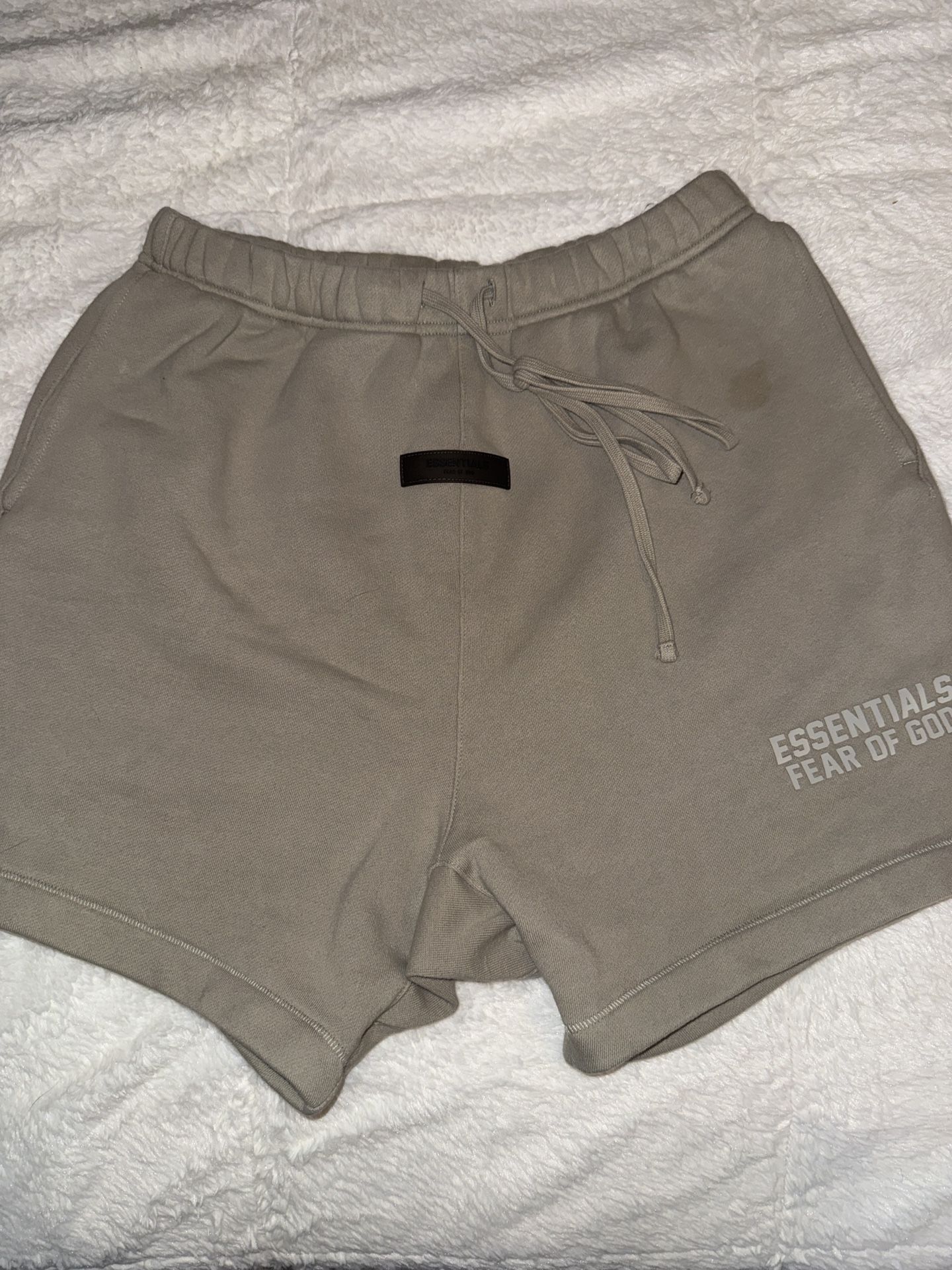Essentials X Fear Of God Tan Shorts
