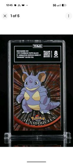 Topps x Pokemon Nidoqueen Foil Graded