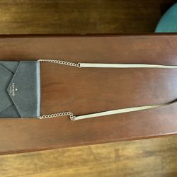 Kate Spade Black envelope Crossbody Bag