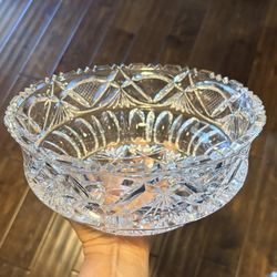 Vintage Crystal Bowl