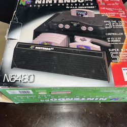 N64 Game Storage (New/Open Box)
