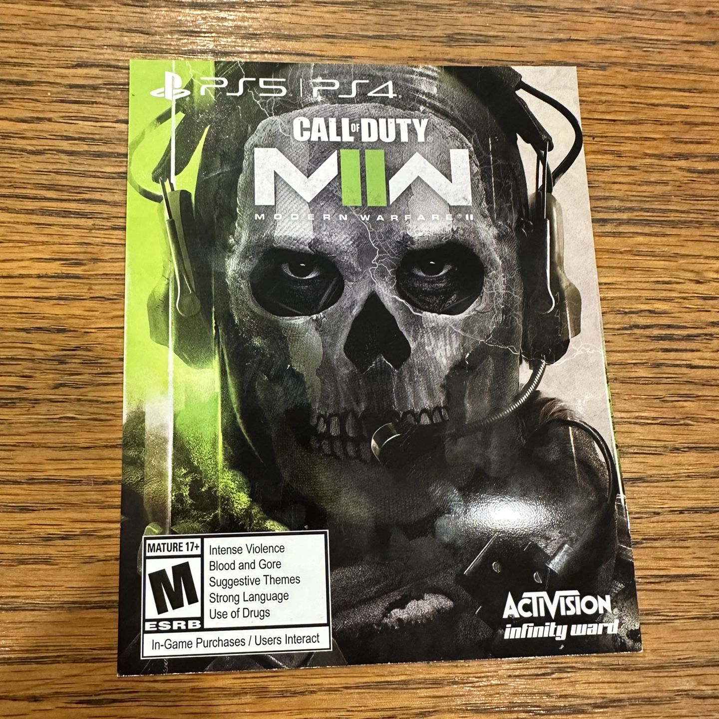 Call Of Duty MW 2 Digital Download (Ps4/Ps5) for Sale in Scottsburg, IN -  OfferUp