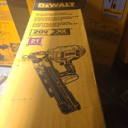 DEWALT 20-Volt MAX XR Lithium-Ion Cordless Brushless 2-Speed 21° Plastic Collated Framing Nailer (Tool Only)