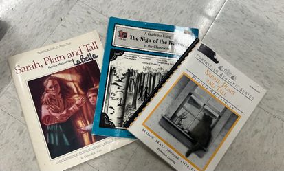 Teacher guides for Sarah, Plain and Tall and Sign of the Beaver