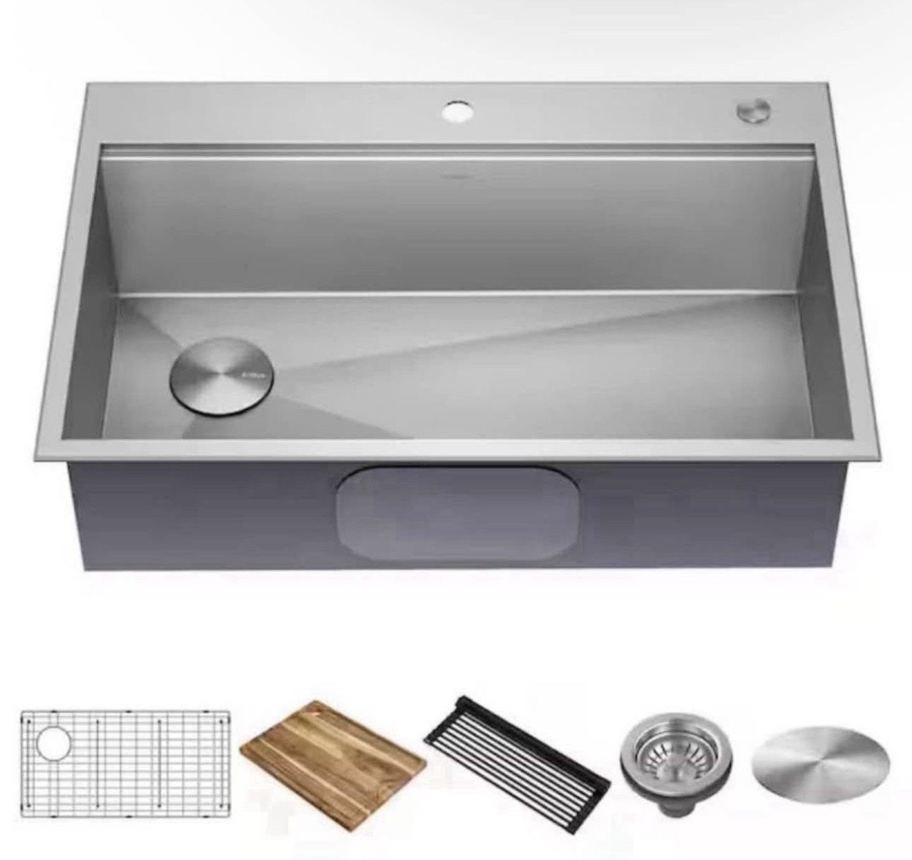 π₯ New - Kraus Loften 33" Kitchen Workstation Sink