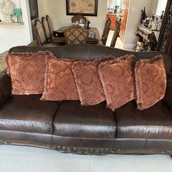 Real Leather Couch