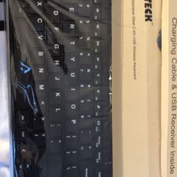 Universal Stainless Wireless Keyboard 