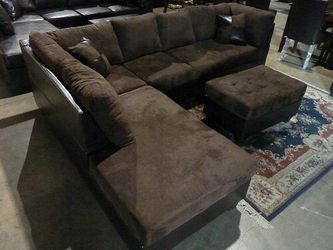 Chocolate Micro Fiber Sectionals