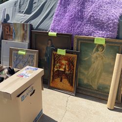 Antique, Vintage And Modern Art (READ FULL DESCRIPTION)