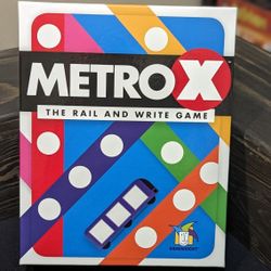 Metro X Board Game - $10