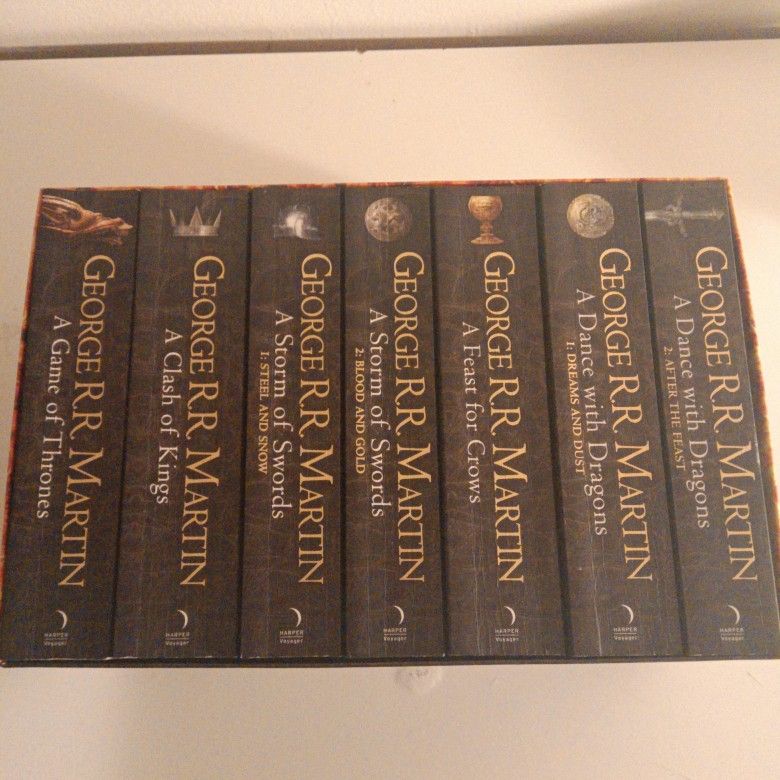 Full, A Song Of Ice And Fire, Book Set