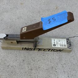 Vintage Rose Tec Industrial Stapler