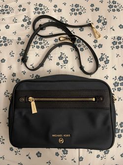 Blue MK Crossbody Bag