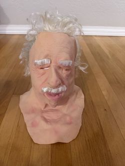 Old Man Latex Full Head Halloween Mask