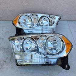 11-13 Dodge Durango Headlights Luces Calaveras Micas Faros Focos Faroles Headlamps