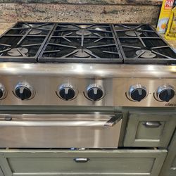 6 Burner Stainless Steel Gas Cooktop 