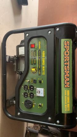 Sportsman Generator
