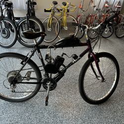 Gas Powered Mountain Bike