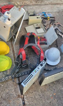 Equipo y herramientas para electricista