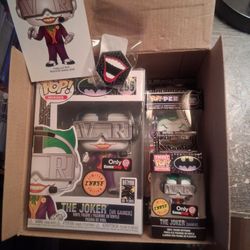 Joker Funko Gamer VR Limited Edition Chase Funko Box