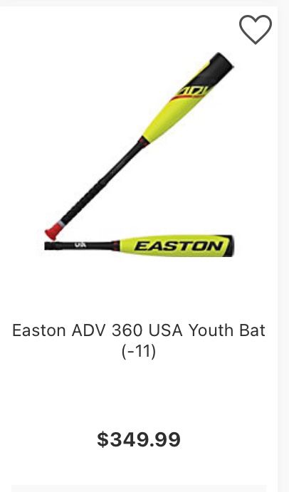 Easton ADV 360 USA Bat 29-11