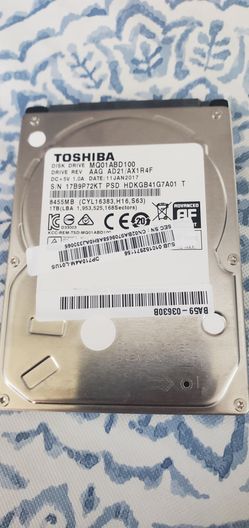 2.5 Sata Hard Drive For Laptop Or PC Computer