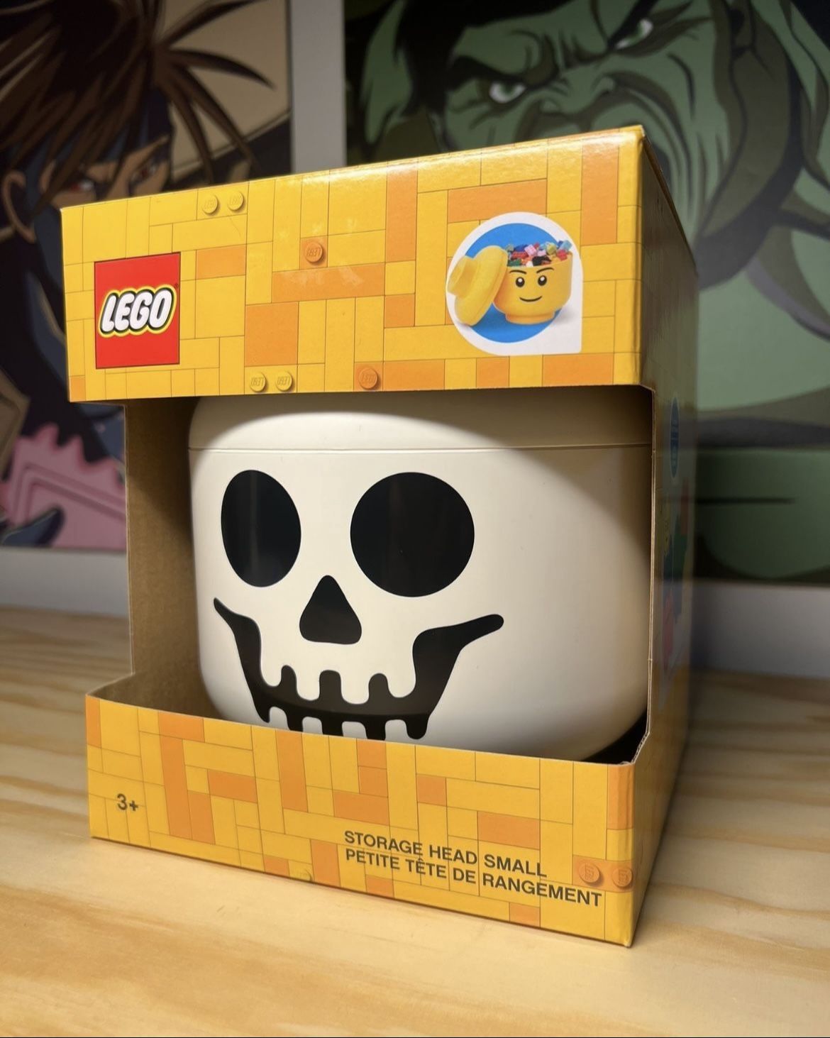 Lego Skeleton Small Storage Head