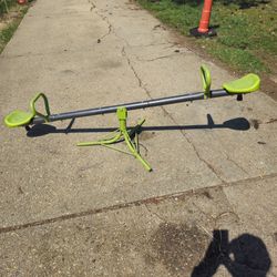Price is firm.. 250 lb weight limit children seesaw