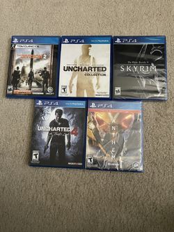 PS4 Games lot(5)