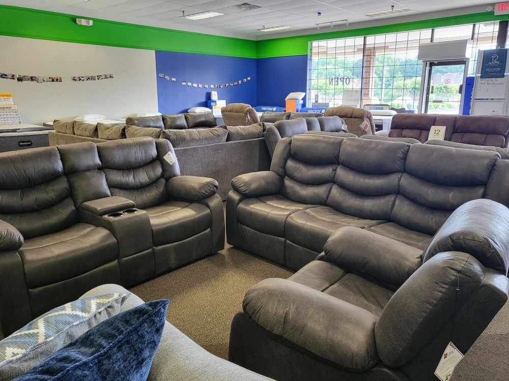 New Reclining Sofa And Loveseat
