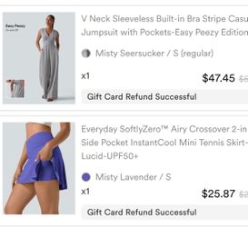 Jumpsuit and skirt