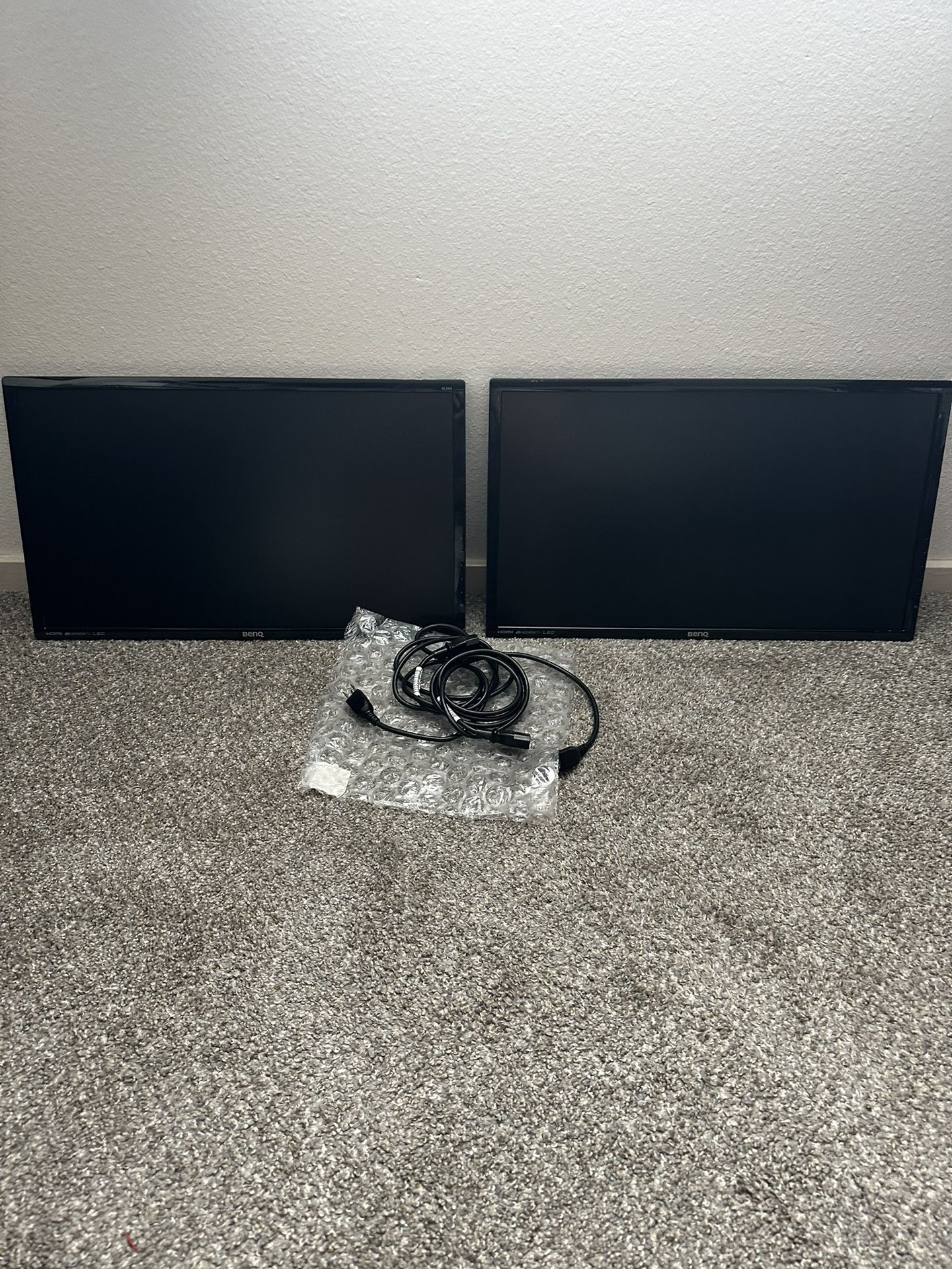 BenQ 24 Inch Dual Monitors