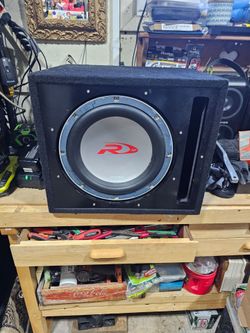 Old School Swr1241d Alpine TypeR In Vented Enclosure.