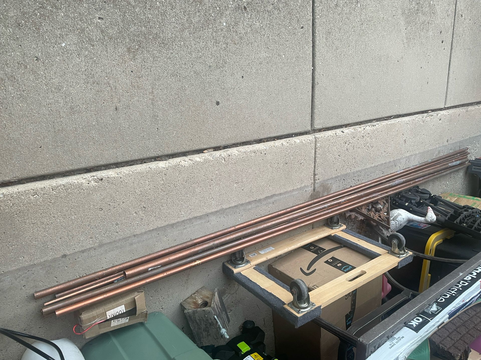 10 Ft Lengths Of Copper Tubing Type L In Various Diameters