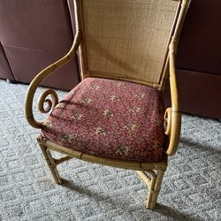 Bamboo Chair High End Excellent Condition 