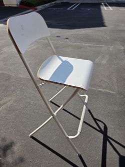 IKEA Folding Bar Stool White