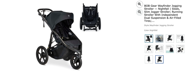 BOB Gear Wayfinder Jogging Stroller