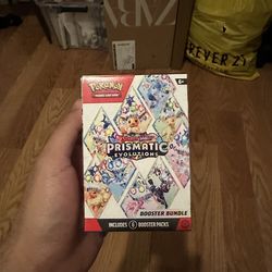 Pokemon TCG: Scarlet and Violet Prismatic Evolutions Booster Bundle
