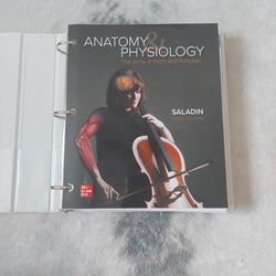 Kenneth S. Saladin

ANATOMY and PHYSIOLOGY? The Unity of Form:and Function

 9th Edition